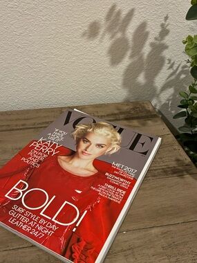 2017 VOGUE May MET Edition, with KATY PERRY.